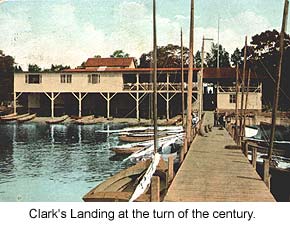 Clark's Landing at the turn of the century